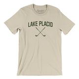 Lake Placid Golf Men/Unisex T-Shirt-Soft Cream-Allegiant Goods Co. Vintage Sports Apparel