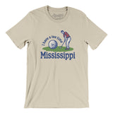 I Have A Tee Time In Mississippi Men/Unisex T-Shirt-Soft Cream-Allegiant Goods Co. Vintage Sports Apparel