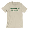 I've Been To St Louis Men/Unisex T-Shirt-Soft Cream-Allegiant Goods Co. Vintage Sports Apparel