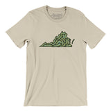 Virginia Golf Course Men/Unisex T-Shirt-Soft Cream-Allegiant Goods Co. Vintage Sports Apparel