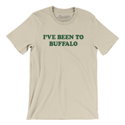 I've Been To Buffalo Men/Unisex T-Shirt-Soft Cream-Allegiant Goods Co. Vintage Sports Apparel
