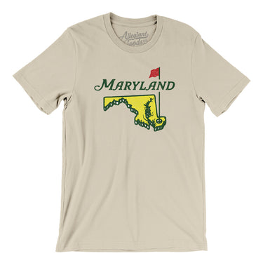 Maryland Golf Men/Unisex T-Shirt-Allegiant Goods Co. Vintage Sports Apparel