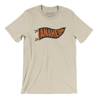 Anaheim Pennant Men/Unisex T-Shirt-Allegiant Goods Co. Vintage Sports Apparel