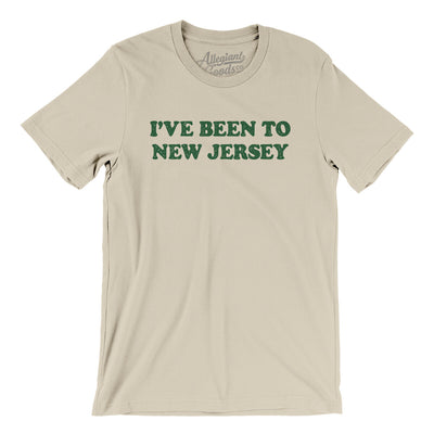 I've Been To New Jersey Men/Unisex T-Shirt-Soft Cream-Allegiant Goods Co. Vintage Sports Apparel