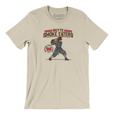 Butte Smoke Eaters Men/Unisex T-Shirt-Allegiant Goods Co. Vintage Sports Apparel