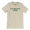 I've Been To Utah Men/Unisex T-Shirt-Soft Cream-Allegiant Goods Co. Vintage Sports Apparel