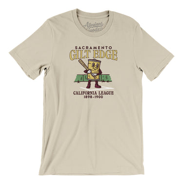 Sacramento Gilt Edge Men/Unisex T-Shirt-Allegiant Goods Co. Vintage Sports Apparel
