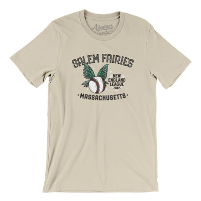 Salem Fairies Men/Unisex T-Shirt-Soft Cream-Allegiant Goods Co. Vintage Sports Apparel