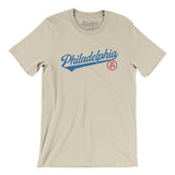 Philadelphia Vintage Script Men/Unisex T-Shirt-Allegiant Goods Co. Vintage Sports Apparel