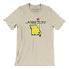 Missouri Golf Men/Unisex T-Shirt-Soft Cream-Allegiant Goods Co. Vintage Sports Apparel