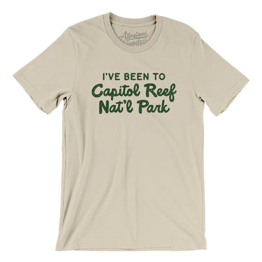 I've Been To Capitol Reef National Park Men/Unisex T-Shirt-Allegiant Goods Co. Vintage Sports Apparel