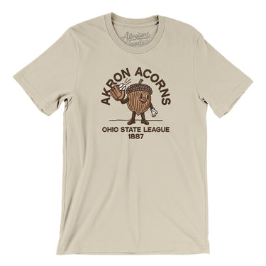 Akron Acorns Baseball Men/Unisex T-Shirt-Allegiant Goods Co. Vintage Sports Apparel