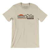 Valley Of Fire Sunset Men/Unisex T-Shirt-Soft Cream-Allegiant Goods Co. Vintage Sports Apparel