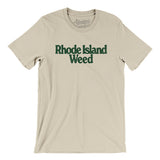 Rhode Island Weed Men/Unisex T-Shirt-Soft Cream-Allegiant Goods Co. Vintage Sports Apparel