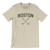 Boston Golf Men/Unisex T-Shirt-Soft Cream-Allegiant Goods Co. Vintage Sports Apparel