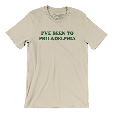 I've Been To Philadelphia Men/Unisex T-Shirt-Allegiant Goods Co. Vintage Sports Apparel