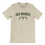 Des Moines Cycling Men/Unisex T-Shirt-Soft Cream-Allegiant Goods Co. Vintage Sports Apparel