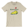 Kentucky Golf Men/Unisex T-Shirt-Soft Cream-Allegiant Goods Co. Vintage Sports Apparel