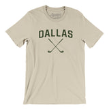 Dallas Golf Men/Unisex T-Shirt-Soft Cream-Allegiant Goods Co. Vintage Sports Apparel