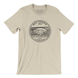 West Virginia State Quarter Men/Unisex T-Shirt-Allegiant Goods Co. Vintage Sports Apparel