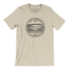 West Virginia State Quarter Men/Unisex T-Shirt-Soft Cream-Allegiant Goods Co. Vintage Sports Apparel