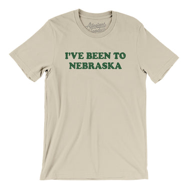 I've Been To Nebraska Men/Unisex T-Shirt-Allegiant Goods Co. Vintage Sports Apparel