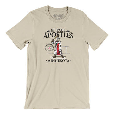 St Paul Apostles Men/Unisex T-Shirt-Soft Cream-Allegiant Goods Co. Vintage Sports Apparel