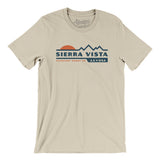 Sierra Vista Mountain Sunset Men/Unisex T-Shirt-Soft Cream-Allegiant Goods Co. Vintage Sports Apparel