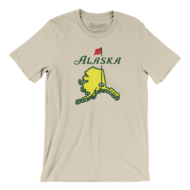 Alaska Golf Men/Unisex T-Shirt-Allegiant Goods Co. Vintage Sports Apparel