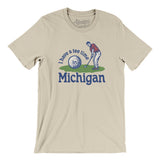 I Have A Tee Time In Michigan Men/Unisex T-Shirt-Soft Cream-Allegiant Goods Co. Vintage Sports Apparel