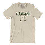 Cleveland Golf Men/Unisex T-Shirt-Soft Cream-Allegiant Goods Co. Vintage Sports Apparel