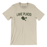 Lake Placid Pickleball Men/Unisex T-Shirt-Soft Cream-Allegiant Goods Co. Vintage Sports Apparel