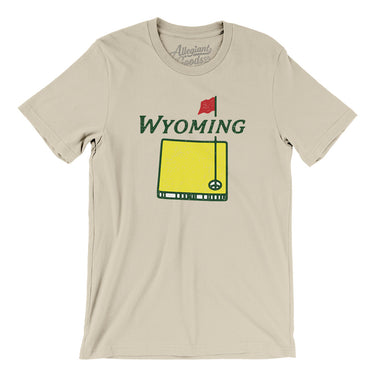Wyoming Golf Men/Unisex T-Shirt-Allegiant Goods Co. Vintage Sports Apparel