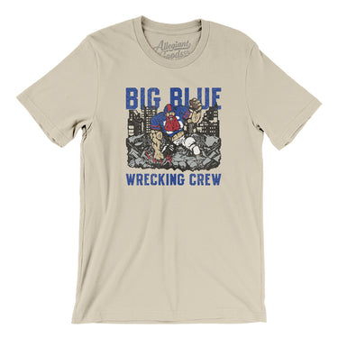 Big Blue Wrecking Crew Men/Unisex T-Shirt-Allegiant Goods Co. Vintage Sports Apparel