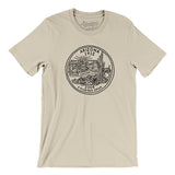 Arizona State Quarter Men/Unisex T-Shirt-Soft Cream-Allegiant Goods Co. Vintage Sports Apparel