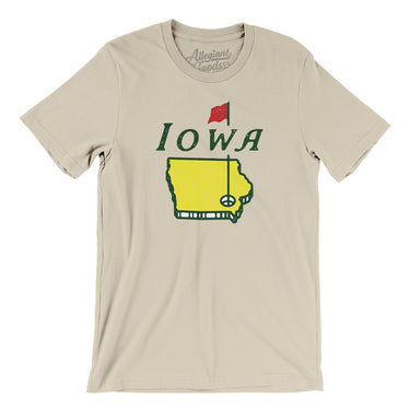 Iowa Golf Men/Unisex T-Shirt-Allegiant Goods Co. Vintage Sports Apparel