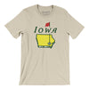Iowa Golf Men/Unisex T-Shirt-Soft Cream-Allegiant Goods Co. Vintage Sports Apparel