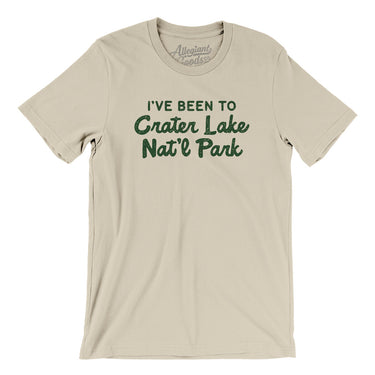 I've Been To Crater Lake National Park Men/Unisex T-Shirt-Allegiant Goods Co. Vintage Sports Apparel