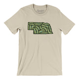 Nebraska Golf Course Men/Unisex T-Shirt-Soft Cream-Allegiant Goods Co. Vintage Sports Apparel