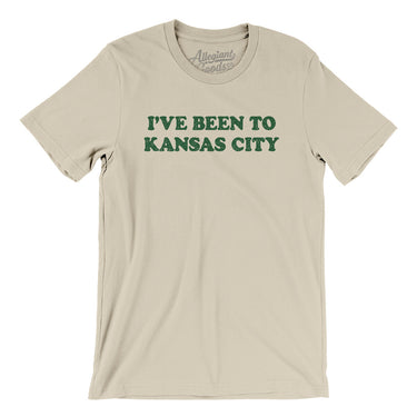 I've Been To Kansas City Men/Unisex T-Shirt-Allegiant Goods Co. Vintage Sports Apparel