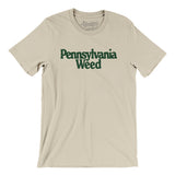 Pennsylvania Weed Men/Unisex T-Shirt-Soft Cream-Allegiant Goods Co. Vintage Sports Apparel