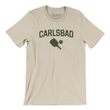 Carlsbad Pickleball Men/Unisex T-Shirt-Soft Cream-Allegiant Goods Co. Vintage Sports Apparel