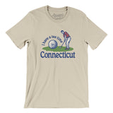 I Have A Tee Time In Connecticut Men/Unisex T-Shirt-Soft Cream-Allegiant Goods Co. Vintage Sports Apparel