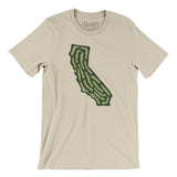 California Golf Course Men/Unisex T-Shirt-Soft Cream-Allegiant Goods Co. Vintage Sports Apparel