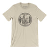 Alabama State Quarter Men/Unisex T-Shirt-Soft Cream-Allegiant Goods Co. Vintage Sports Apparel