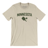 Minnesota Pickleball Men/Unisex T-Shirt-Soft Cream-Allegiant Goods Co. Vintage Sports Apparel
