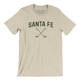 Santa Fe Golf Men/Unisex T-Shirt-Soft Cream-Allegiant Goods Co. Vintage Sports Apparel