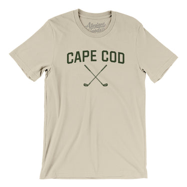 Cape Cod Golf Men/Unisex T-Shirt-Soft Cream-Allegiant Goods Co. Vintage Sports Apparel