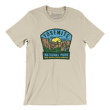 Yosemite National Park Badge Men/Unisex T-Shirt-Soft Cream-Allegiant Goods Co. Vintage Sports Apparel