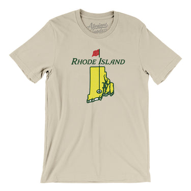 Rhode Island Golf Men/Unisex T-Shirt-Allegiant Goods Co. Vintage Sports Apparel